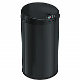 Sensor Trash Can, 8 gal, Plastic/Stainless Steel, Black (HLS08RB)