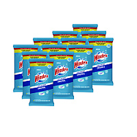 Glass and Surface Wet Wipe, Cloth, 7 x 8, Unscented, White, 38/Pack, 12 Packs/Carton (378032)