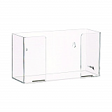 Acrylic Glove Dispenser, Single Box Capacity, 10.2 x 3.5 x 5.3, Clear (I90201)
