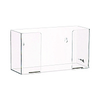 Acrylic Glove Dispenser, Single Box Capacity, 10.2 x 3.5 x 5.3, Clear (I90201)