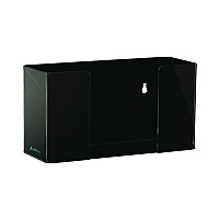 Acrylic Glove Dispenser, Single Box Capacity, 10.2 x 3.5 x 5.3, Black (I90201BLK)