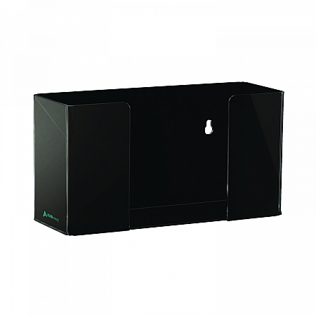 Acrylic Glove Dispenser, Single Box Capacity, 10.2 x 3.5 x 5.3, Black (I90201BLK)