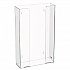 Acrylic Glove Dispenser, Triple Box Capacity, 10.2 x 3.5 x 16.1, Clear (I90203)