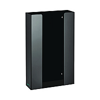 Acrylic Glove Dispenser, Triple Box Capacity, 10.2 x 3.5 x 16.1, Black (I90203BLK)