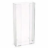 Acrylic Glove Dispenser, Quad Box Capacity, 10.2 x 3.5 x 21.1, Clear (I90204)