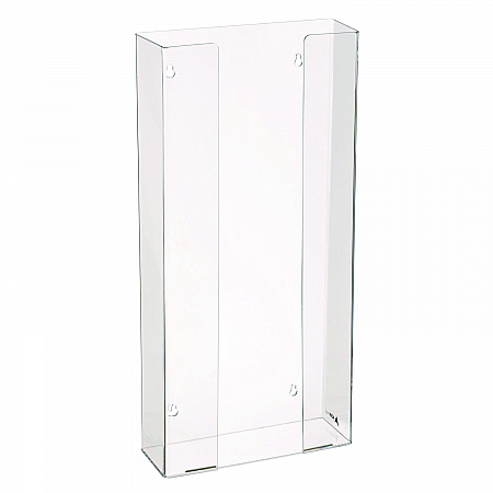 Acrylic Glove Dispenser, Quad Box Capacity, 10.2 x 3.5 x 21.1, Clear (I90204)