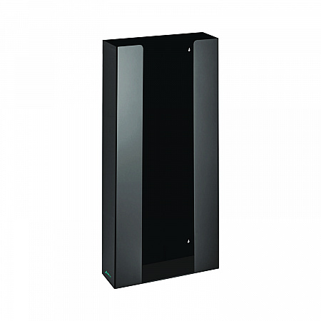 Acrylic Glove Dispenser, Quad Box Capacity, 10.2 x 3.5 x 21.1, Black (I90204BLK)