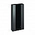 Acrylic Glove Dispenser, Quad Box Capacity, 10.2 x 3.5 x 21.1, Black (I90204BLK)