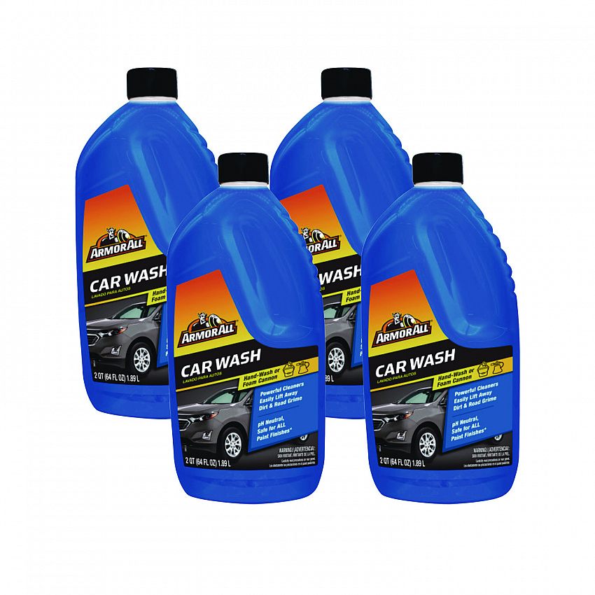 Car Wash Concentrate, 64 oz Bottle, 4/Carton (25464)