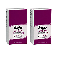 SUPRO MAX Heavy Duty Hand Cleaner, Refill for GOJO PRO TDX Touch-Free Dispenser, Cherry Scent, 5,000 mL, 2/Carton (758202)