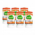 Botanical Disinfecting Wipes, 7 x 8, Lemongrass Citrus, 70 Count, 6/Carton (22813CT)