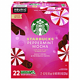 Peppermint Mocha K-Cup, 22/Box, 4/Carton (12437832CT)