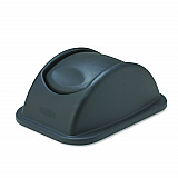 Rectangular Free-Swinging Plastic Lids, Black (306600BK)