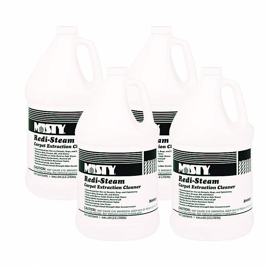 Redi-Steam Carpet Cleaner, 1 gal Bottle, 4/Carton (1038771)
