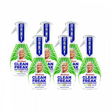 Clean Freak Deep Cleaning Mist Multi-Surface Spray, Gain Original Scent, 16 oz Spray Bottle, 6/Carton (79127)
