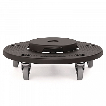 Utility Trash Can Dolly, 350 lb Capacity, 20.75