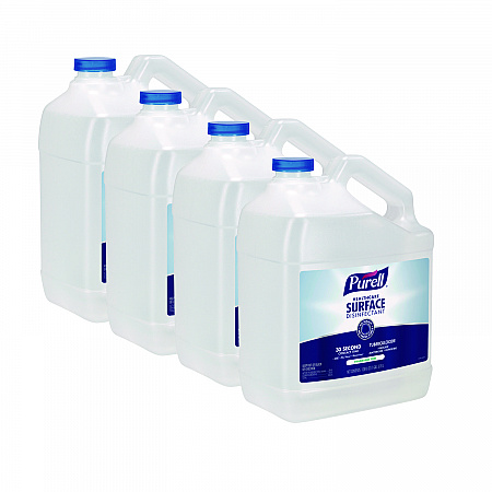 Healthcare Surface Disinfectant, Fragrance-Free, 128 oz Bottle, 4/Carton (434004)