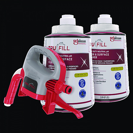 TruFill Starter Pack, Fresh Scent, Two 2 L Cartridges, One Dispenser Head (684501)