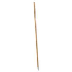 Boardwalk Metal Tip Threaded Hardwood Broom Handle, 1 1/8 dia x 60, Natural (138)