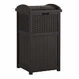 30 Gallon Trash Hideaway, Plastic, Black (GHW1732BK)
