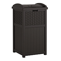 30 Gallon Trash Hideaway, Plastic, Black (GHW1732BK)