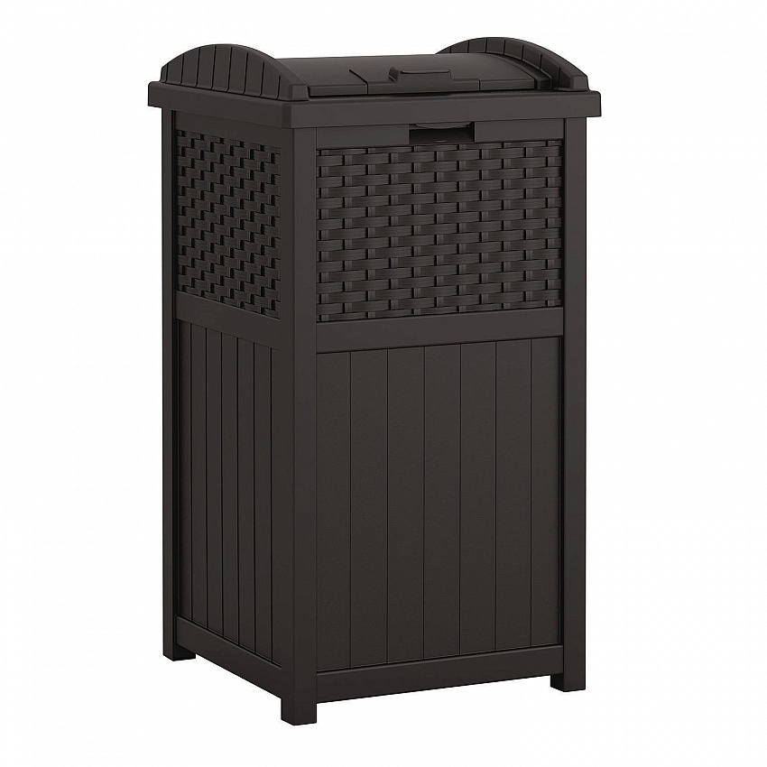 30 Gallon Trash Hideaway, Plastic, Black (GHW1732BK)