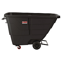 1 cu yd Light Duty Tilt Truck, 1,250 lb Capacity, Black (RMTTCD1003F1)