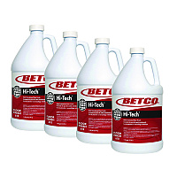 Hi Tech Floor Finish, 1 gal Bottle, 4/Carton (6100400)