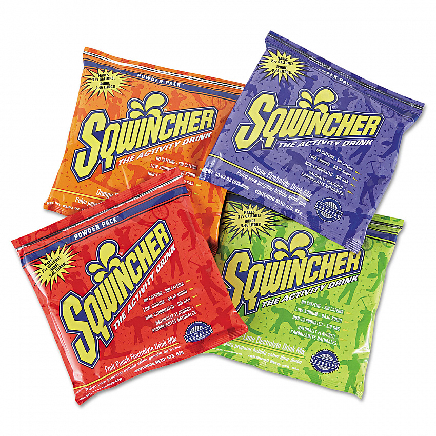 Powder Pack Concentrated Activity Drink, Assorted, 23.83 oz Packet, 32/Carton (016044AS)