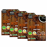 Decaf Variety Coffee K-Cups, Assorted Flavors, 96/Carton (9977CT)