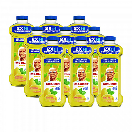 Multipurpose Cleaning Solution, Lemon Scent, 23 oz Bottle, 9/Carton (11292)