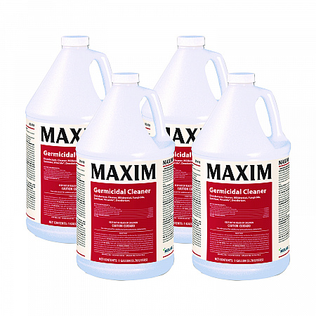 Germicidal Cleaner, Lemon Scent, 1 gal Bottle, 4/Carton (04100041)