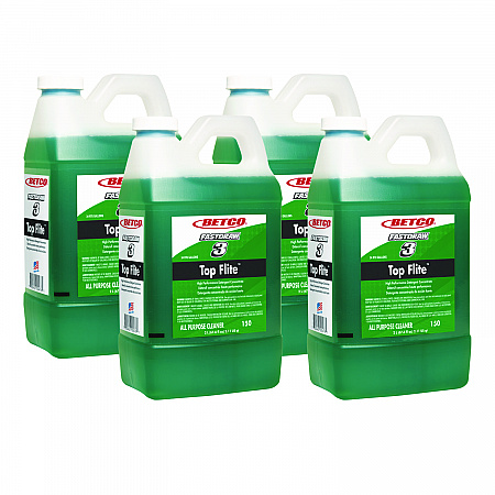 Top Flite FastDraw All-Purpose Cleaner, Mint Scent, 67.6 oz Bottle, 4/Carton (1504700)