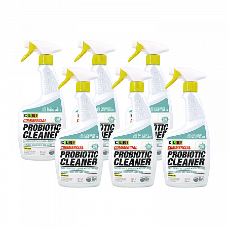 Commercial Probiotic Cleaner, Lemon Scent, 32 oz Spray Bottle, 6/Carton (FMCPC326PRO)