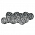Stainless Steel Scrubber, Medium Size, Steel Gray, 72/Carton (35)