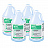 Mega Mop Damp Mop Concentrate, Lemon Scent, 1 gal Bottle, 4/Carton (18000041)