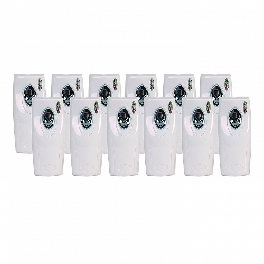 Metered Air Freshener Dispenser, 3.5 x 3.75 x 9.5, White, 12/Carton (908CT)
