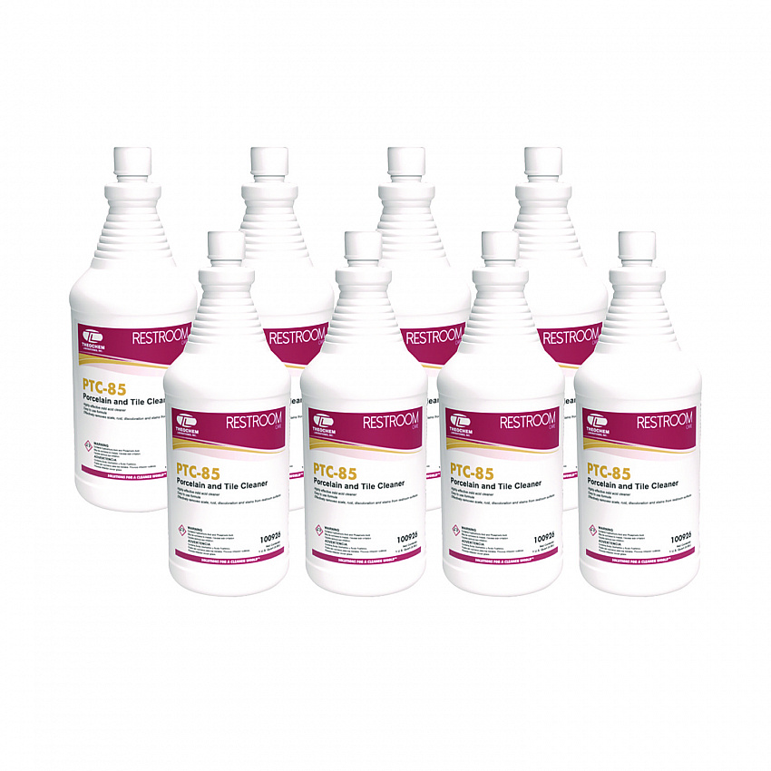 PTC-85 Porcelain and Tile Cleaner, 32 oz Bottle, 12/Carton (926)