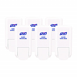 CS2 Hand Sanitizer Dispenser, 1,000 mL, 5.14 x 3.83 x 10, White, 6/Carton (412106CT)