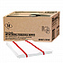 Antimicrobial Foodservice Wipers, 1-Ply, 12 x 21, Red/White, 150/Carton (FS150W)