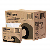 Hydrospun Wipers, 1-Ply, 9.75 x 16.75, White, 126/Box, 10 Boxes/Carton (HS1260W)