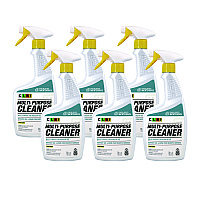 Multi-Purpose Cleaner, Lemon Scent, 32 oz Bottle, 6/Carton (FMMPC326PRO)