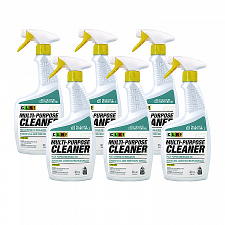 Multi-Purpose Cleaner, Lemon Scent, 32 oz Bottle, 6/Carton (FMMPC326PRO)