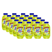 Clean and Fresh Multi-Surface Disinfectant Cleaner, Sparkling Lemon and Sunflower Essence, 10.75 oz Bottle, 20/Carton (93805CT)