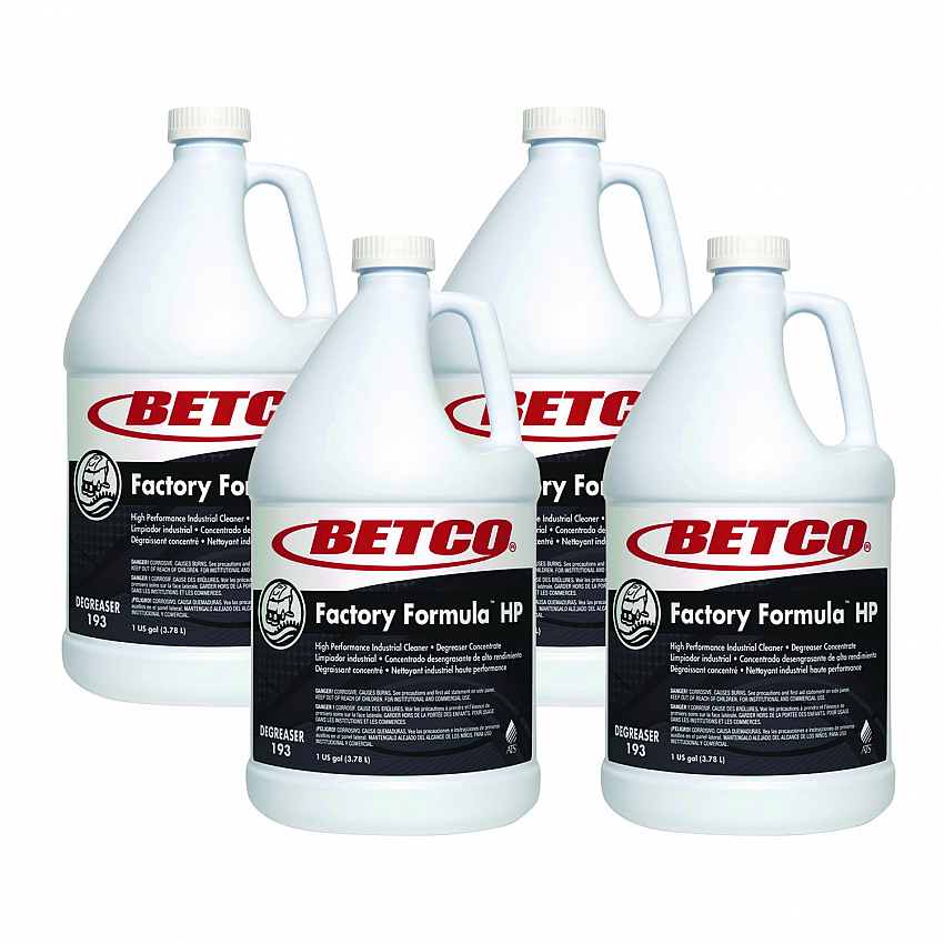 Factory Formula HP Cleaner Degreaser, 1 gal Bottle, 4/Carton (1930400)