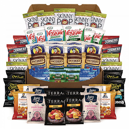 Big Healthy Snack Box, 61 Assorted Snacks/Box (700S0025)