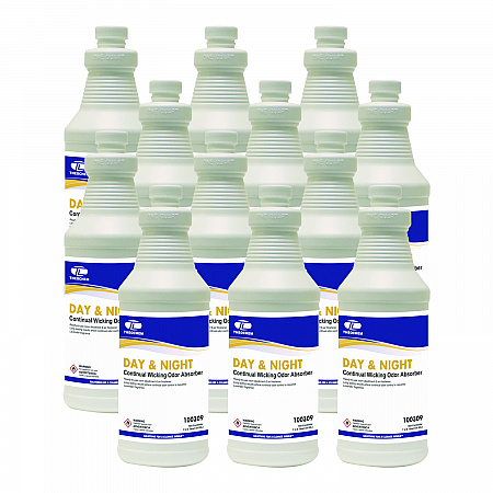 Day and Night Wicking Odor Absorber, Lavender Scent, 32 oz Bottle, 12/Carton (309QT)