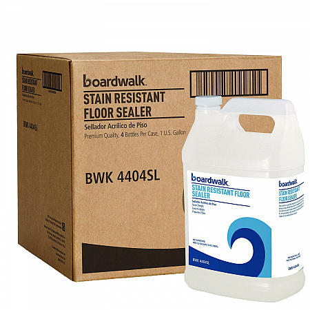 Stain Resistant Floor Sealer, 1 gal Bottle, 4/Carton (4404SL)