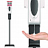 Sanitizer Dispenser, 1,000 mL, 13 x 11.5 x 63, Silver (HLSSDS01)