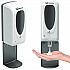 Sanitizer Dispenser, 4.6 x 4.5 x 17, Silver (HLSSDW01)
